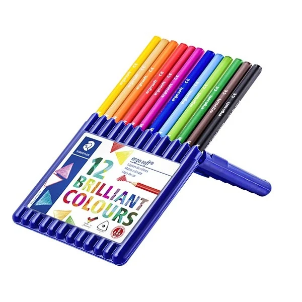 STAEDTLER Ergosoft 157 farveblyanter, 12 stk
